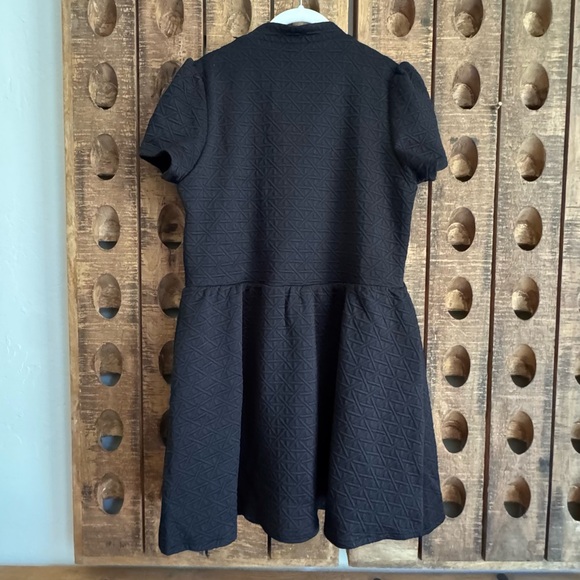 SSYS Black Lainey Fit and Flare Skater Mini Dress Size L NWT - Picture 3 of 5